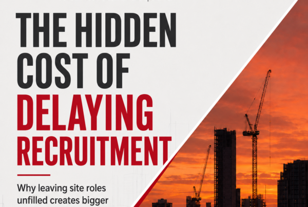 The Hidden Cost of Delaying Recruitment in Construction